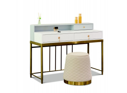 Designer Holz Konsolendësch Dësch Konsol Konsolendëscher Dekor Schminktisch