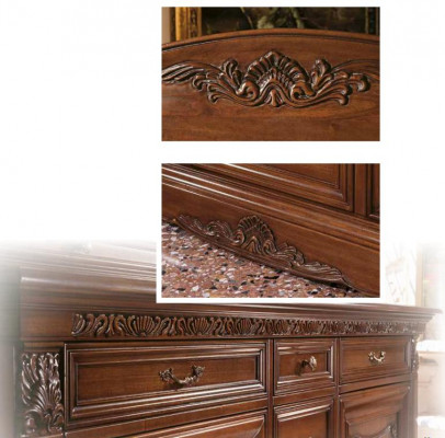 xxl Buffet Kommoud Kommouden Schaf Barock Rokoko Sideboard Konsol Regal Massivholz