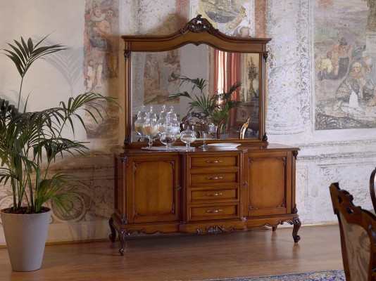 Kommod Sideboard Kommoden Sideboard Wunnzëmmer Barock Anrichte xxl Design Massivholz