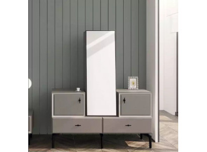 Kommode mat Spigel fir Schlofkummer gro stilvoll modernt Design