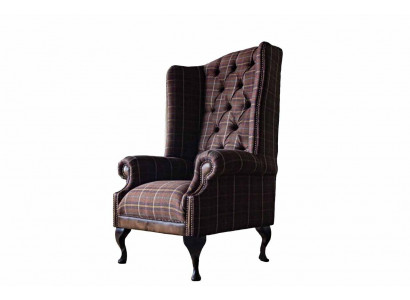 Chesterfield Design Sofa Fotell Couch Gepolsterten Ouerfotell 1 Sëtz Nei