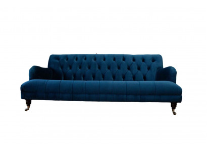 Chesterfield Design Luxus gepolstert Sofa Setz Garnitur Textil Nei