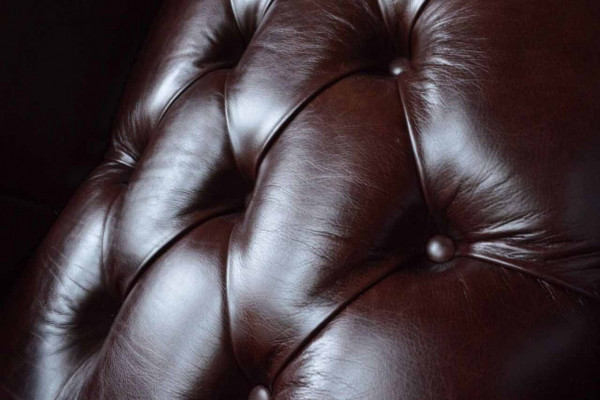 Sëtzgrupp 1 Sëtz Braun Wunnzëmmer Lieder Design Chesterfield Ouresessel