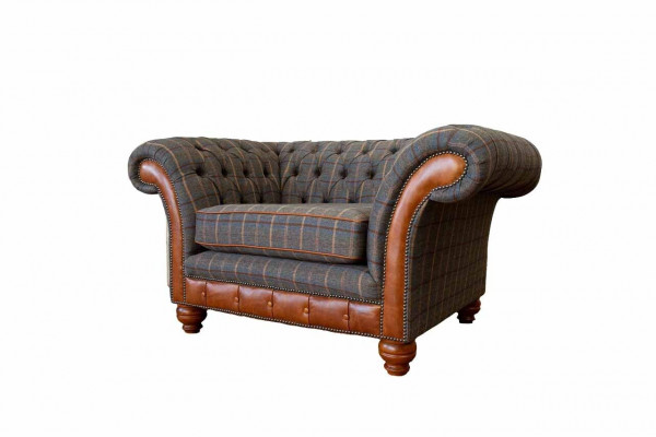 Fautteuil Sofa 1 Sëtz Couch Designer Textil Sofas Polstersëtz Ouerensëtz Nei