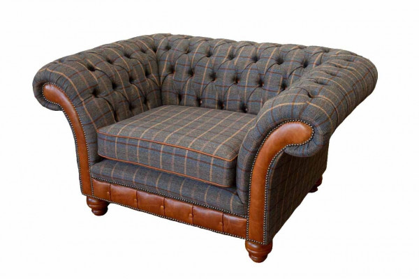 Fautteuil Sofa 1 Sëtz Couch Designer Textil Sofas Polstersëtz Ouerensëtz Nei