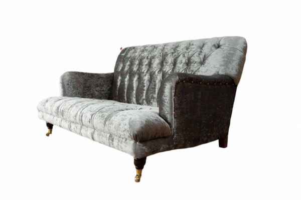 Design Canapé 3-Sëtzer Chesterfield Couch Polster Design Wunnzëmmer Neijoer