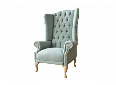 Ohrsessel Sesseldesign Polster wäiss Couch Chesterfield Textil Nei