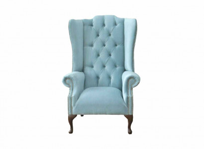 Babybloen Ouerensessel Sessel Design Polster Canapé Couch Chesterfield Stoff Nei