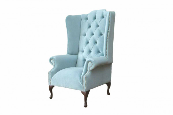 Babybloen Ouerensessel Sessel Design Polster Canapé Couch Chesterfield Stoff Nei