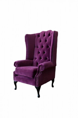 Chesterfield Design Fauteuil Gepolstert Couch Ouerfauteuil Couchen 1 Sëtzplaz