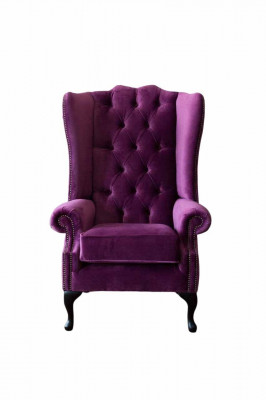 Chesterfield Design Fauteuil Gepolstert Couch Ouerfauteuil Couchen 1 Sëtzplaz