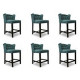 6er Set Barstull