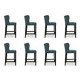 8er Set Barstull