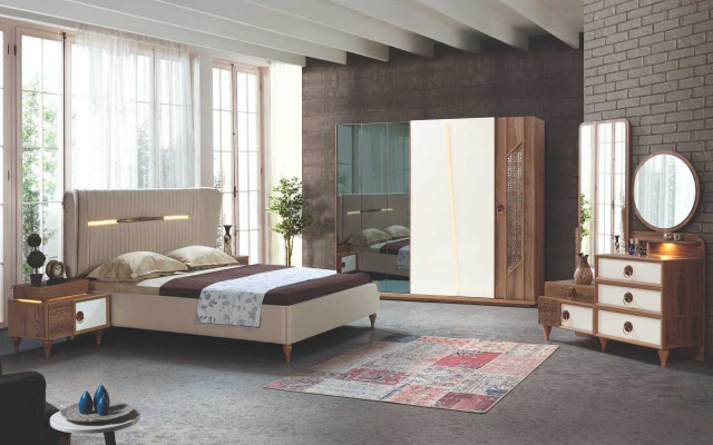 Kleederschaaf Braun Luxus Miwwelen Italienesch Ariichtung Schlofkummer
