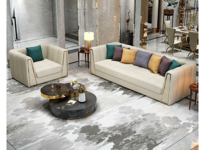 Designer Miwwel Wunnzëmmer Affiche Sofa Couch Sofagarnitur Garnituren