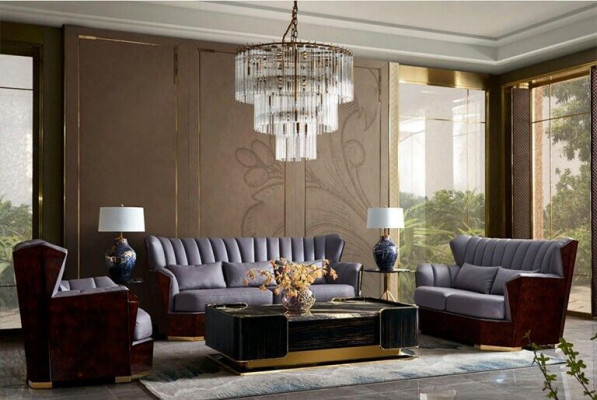 Sofagarnitur 321 Setzt Set Design Sofa Polster Couchen Canapé Modern