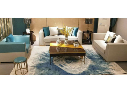 Sofagarnitur 3+2+1 Set Couchtisch Design Sofassen Ledersofa Couch Wunnlanchaft