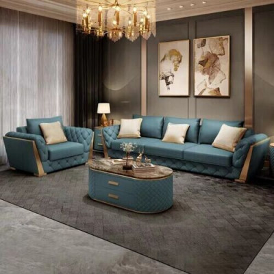 Sofa Stillgrupp 3+2+1 Sëtz Wunnlandschaft Sofa Couch Polster Sofae Grupp Lieder
