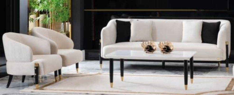 Sofasëtzt 3+1+1 Sëtzer Set Design Sofa Nei Polster Couchen Canapé Garnitur Nei