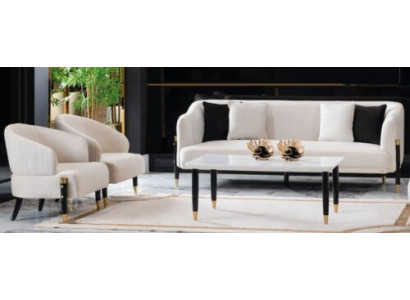 Sofasëtzt 3+1+1 Sëtzer Set Design Sofa Nei Polster Couchen Canapé Garnitur Nei