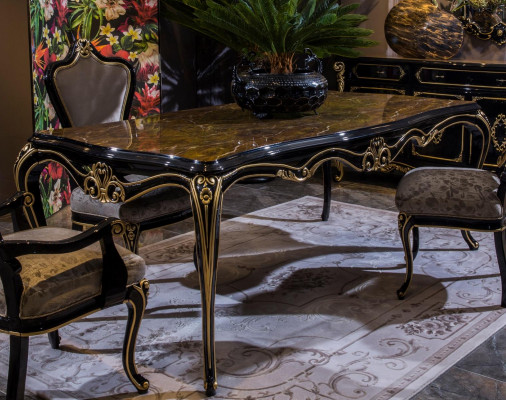 Design Iessdësch Luxus Iessdëscher Klassesch Dëscher Barock Dësch Iesszëmmer