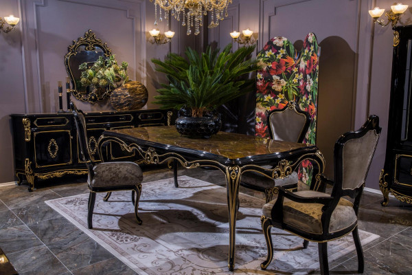 Design Iessdësch Luxus Iessdëscher Klassesch Dëscher Barock Dësch Iesszëmmer