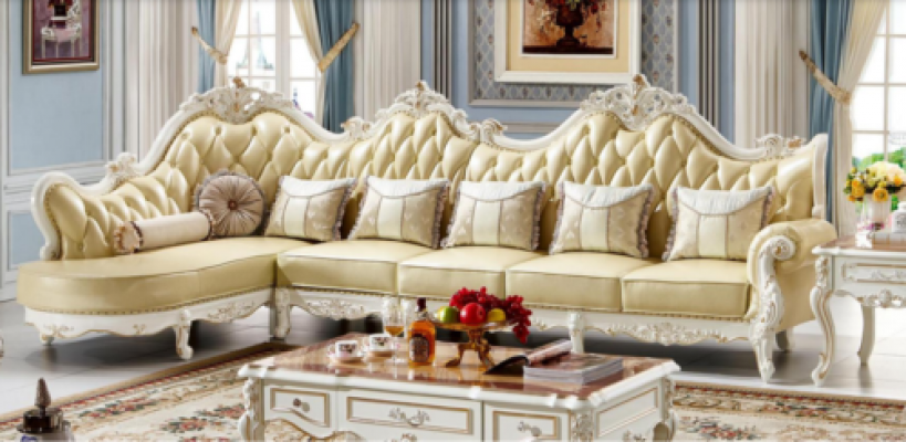 Klassesch Chesterfield Canapé Sofa Polster Garnitur Eckssofa Barock Eck