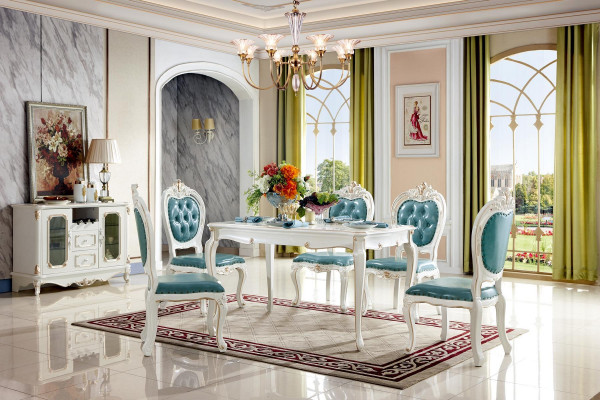 Krescht Béiser Luxus Iesszëmmer Polster Lieder Elegant Still Klassesch