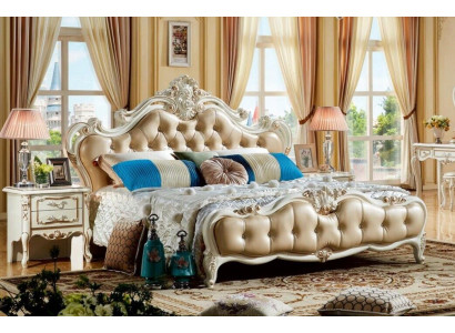 Kinnekräichleche Schlofkummer Bett 180x200 Barock Chesterfield Better Lieder.