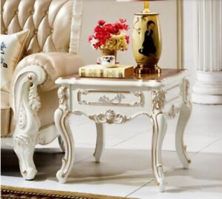 Säitetisch Dëscher Salontisch Kaffisdësch Design Dësch Wunnzëmmer