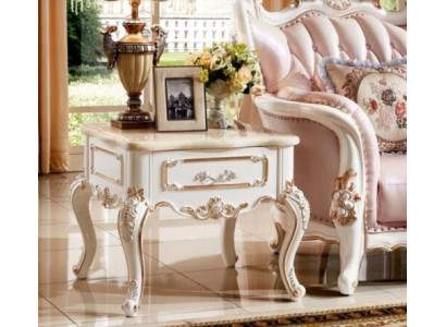 Beistelltisch Dëscher Wunnzëmmer Luxus Wäiss Dësch Miwwelen Sofa Dësch Nei