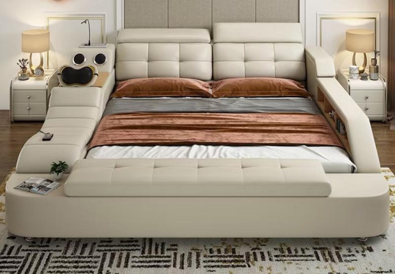 Multifunktiouns Bett Luxus Design Lieder Better Duebel Regal 180x200cm