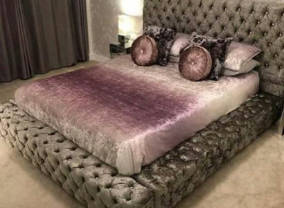 Chesterfield Duebelbett Miwwel 180x200 Polster Textil Better Luxus Design Kader