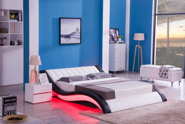 Bett Design Digital Sound USB Better Luxus Schlofzëmmer Miwwelen Lieder