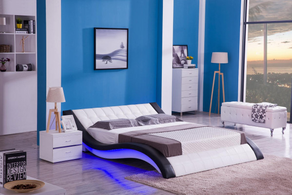 Bett Design Digital Sound USB Better Luxus Schlofzëmmer Miwwelen Lieder