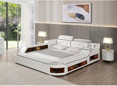 Design Liederbette Hotel Duebel Regal Massage Léng Multifunktiouns Bett