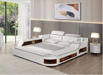 Design Liederbette Hotel Duebel Regal Massage Léng Multifunktiouns Bett