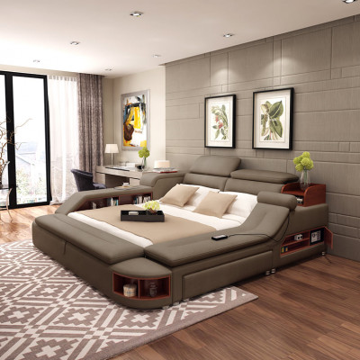 Modern Hotel Multifunktion USB Klang Duebel Design Lieder Bett Këssen