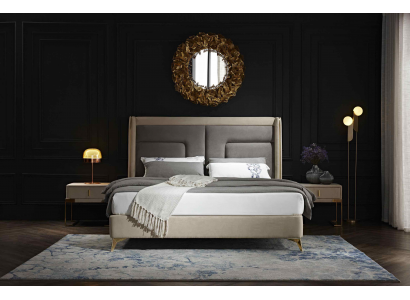 Better 180x200cm Better Duebel Hotel Schlofzëmmer Luxus Bett Design