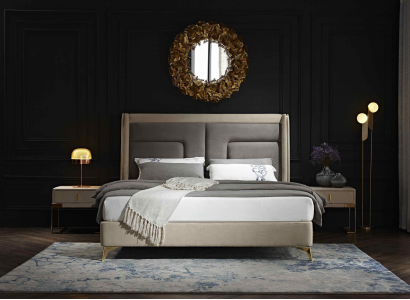 Better 180x200cm Better Duebel Hotel Schlofzëmmer Luxus Bett Design