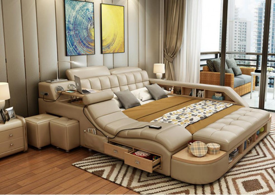 Multifunktionell Better Luxus Lieder Bettsécher Modern Hotel Massage Funktioun Nei