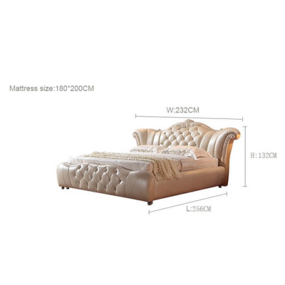 Design Chesterfield Bett Textil Samt Polster Hotel Lieder Better Schlofzëmmer