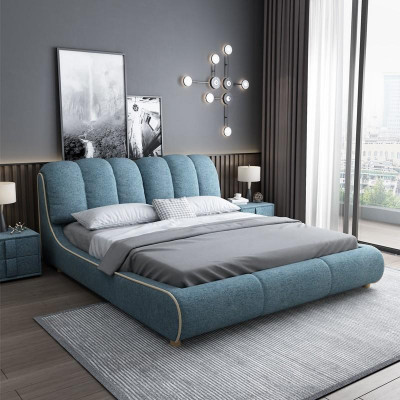 Duebelbett Schlofzëmmer Hotel Bestuedener Luxus Bett 2x Nuetsschrëff 3stéck. Set Nei Better