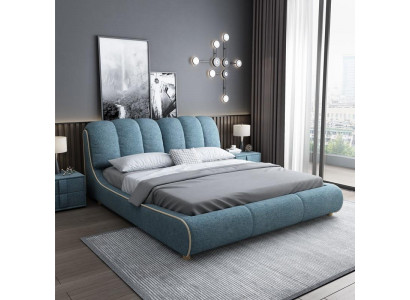Duebelbett Schlofzëmmer Hotel Bestuedener Luxus Bett 2x Nuetsschrëff 3stéck. Set Nei Better