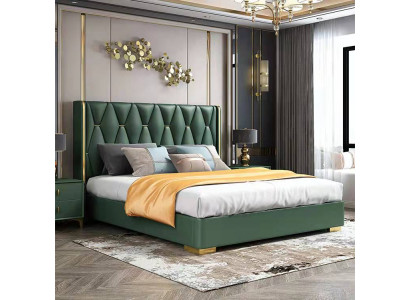 Modern Better Luxus Schlofzëmmer Italien Neit Bett Design Luxus Duebel.