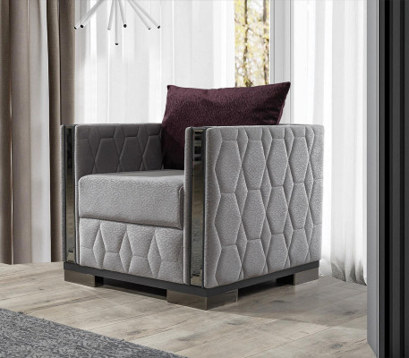 Fotell Eenzelstéck Miwwelen Wunnzëmmer Couch Sofa Relax Spigel Elementer