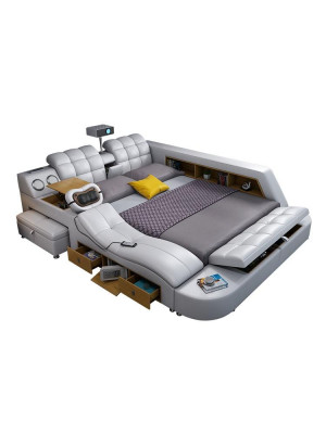 Bett Multifunktioun Better tv Beamer USB LED Massage Funktioun Hotel Luxus