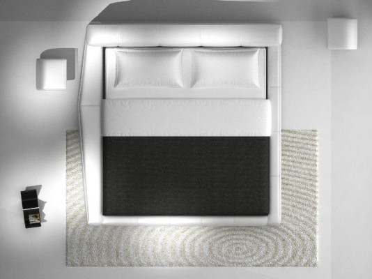 Modern Hotel Gestell Schlofzëmmer Luxus Lieder Design Bett Duebel