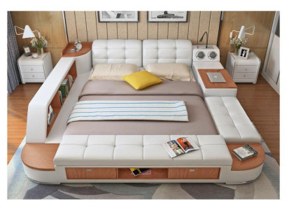 Multifunktional Schlofkummer Léng Regaler Luxus Bett Lieder Better 180x200