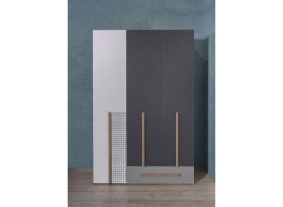 Schaf Modern Stil Schief Schaf Regal Kleederschaf Jugendzëmmer Holz
